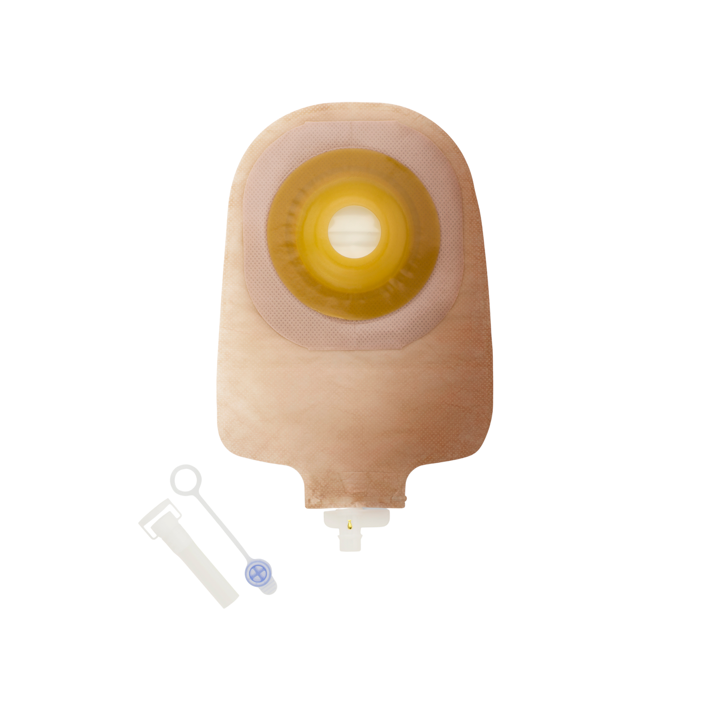 (1ct) Hollister 8483 Flextend 1-Piece Clear Urostomy Pouch (Precut 7/8") Convex