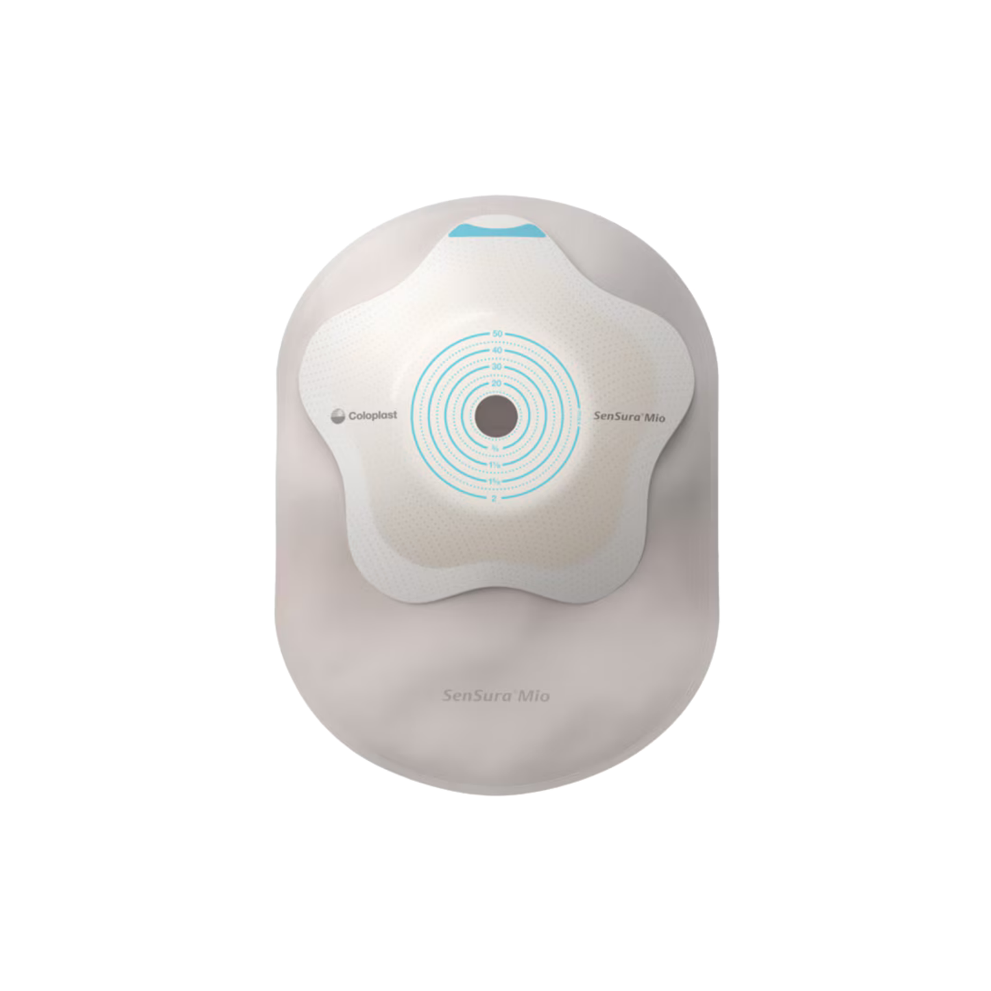 Coloplast 18180 Mio Flip Bolsa cerrada opaca de 1 pieza - Convexa (cortada a medida)