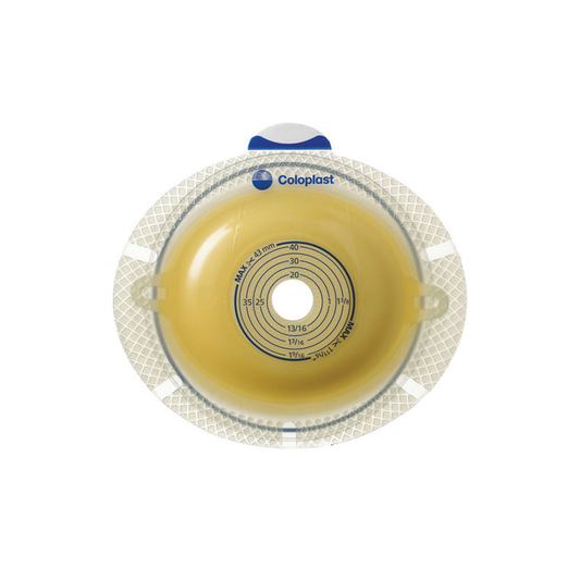 Coloplast 11308 SenSura FLEX Barrera cutánea ligera convexa (amarillo)