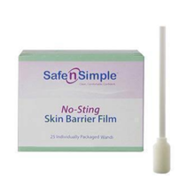 Safe n Simple 80711 Hisopos de película de barrera de 1 ml sin picadura (10 unidades)