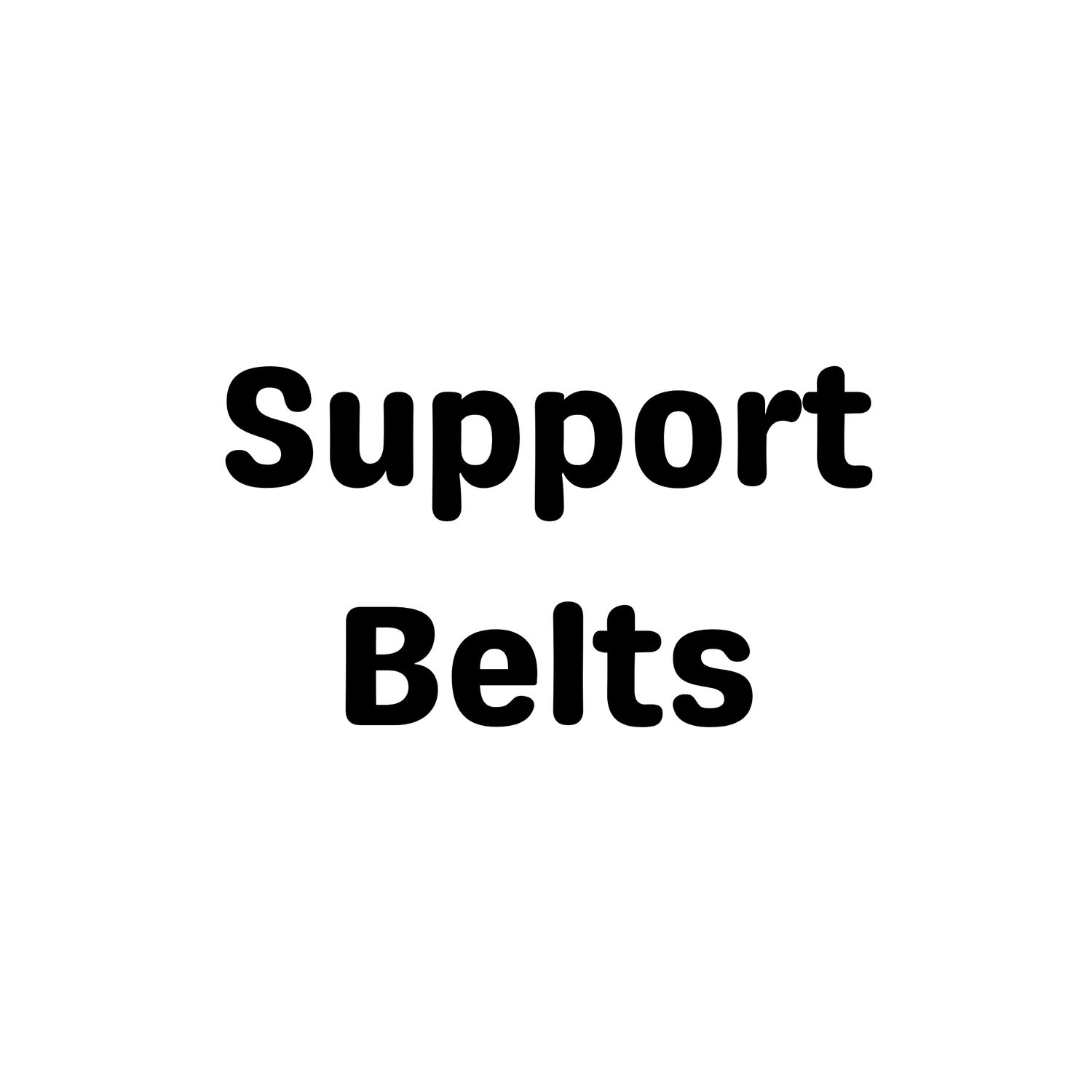Support Belts