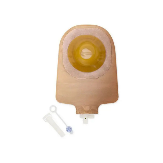 (1ct) Hollister 8474 Flextend 1-Piece Clear Urostomy Pouch (Cut-to-fit) Convex