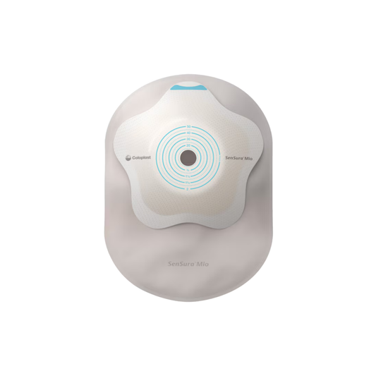 Coloplast 18180 Mio Flip Bolsa cerrada opaca de 1 pieza - Convexa (cortada a medida)