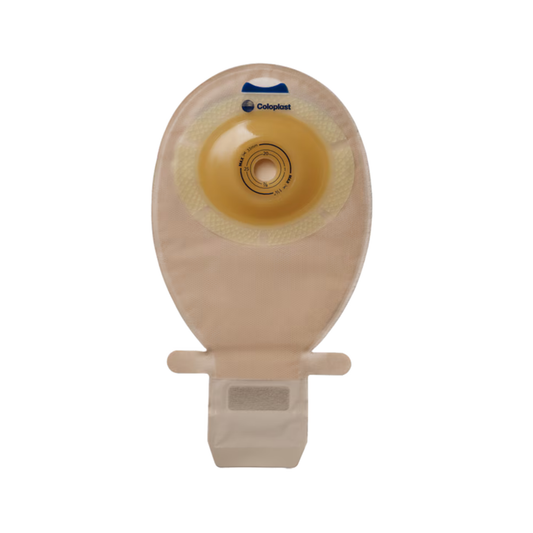 Coloplast 15696 SenSura Bolsa drenable transparente de 1 pieza - Convexa ligera (cortada a medida)